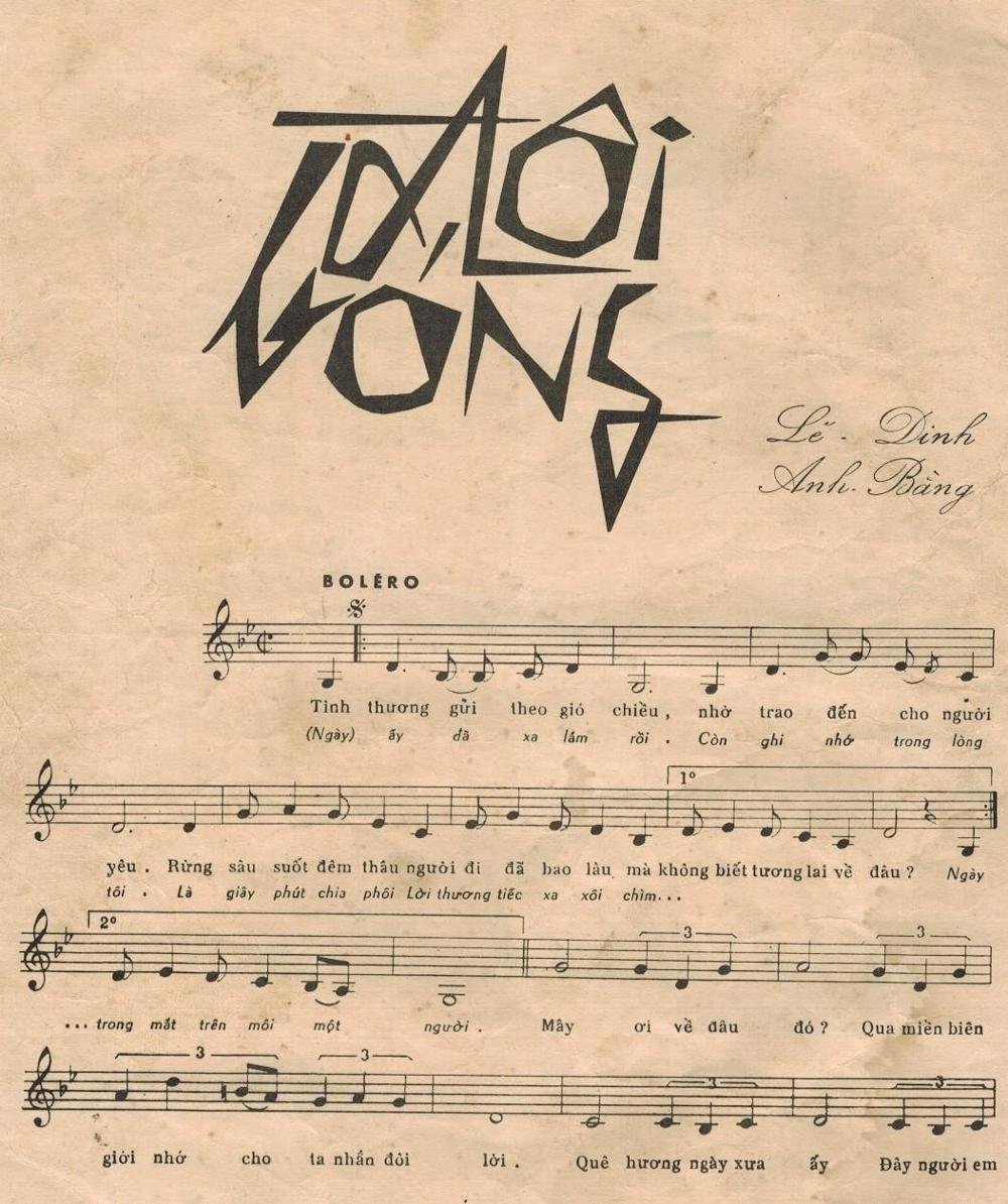 Sheet nhạc Đôi Bóng